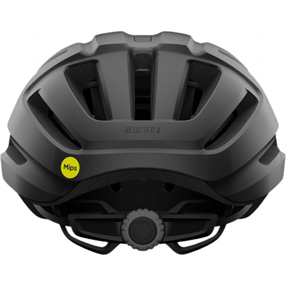 Giro Register Mips II, cykelhjelm, junior, sort/hvid