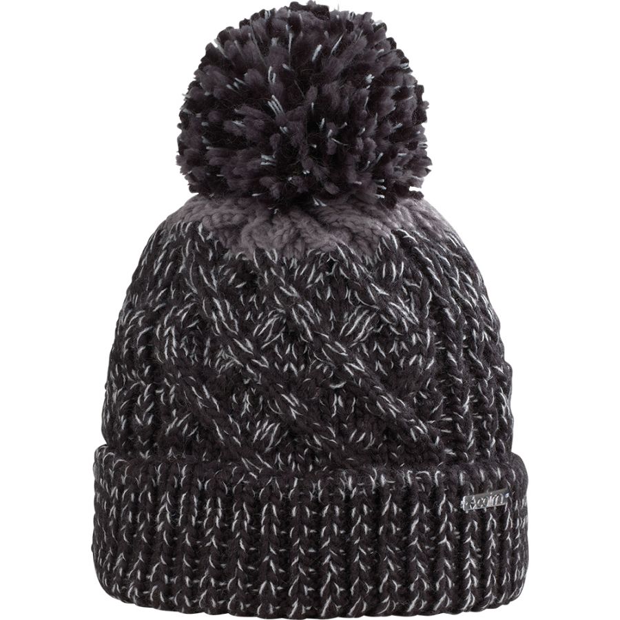 Gorro Cairn Damien, hombre, negro grafito