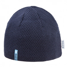 Gorro de malha Kama, Gore Windstopper, azul-marinho