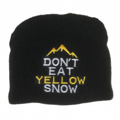 Grand Dog, Do not eat yellow snow headband, black