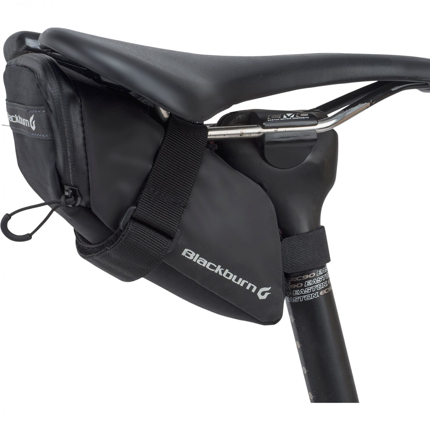 Grelha Blackburn, 0,6L, bolsa de selim, preto