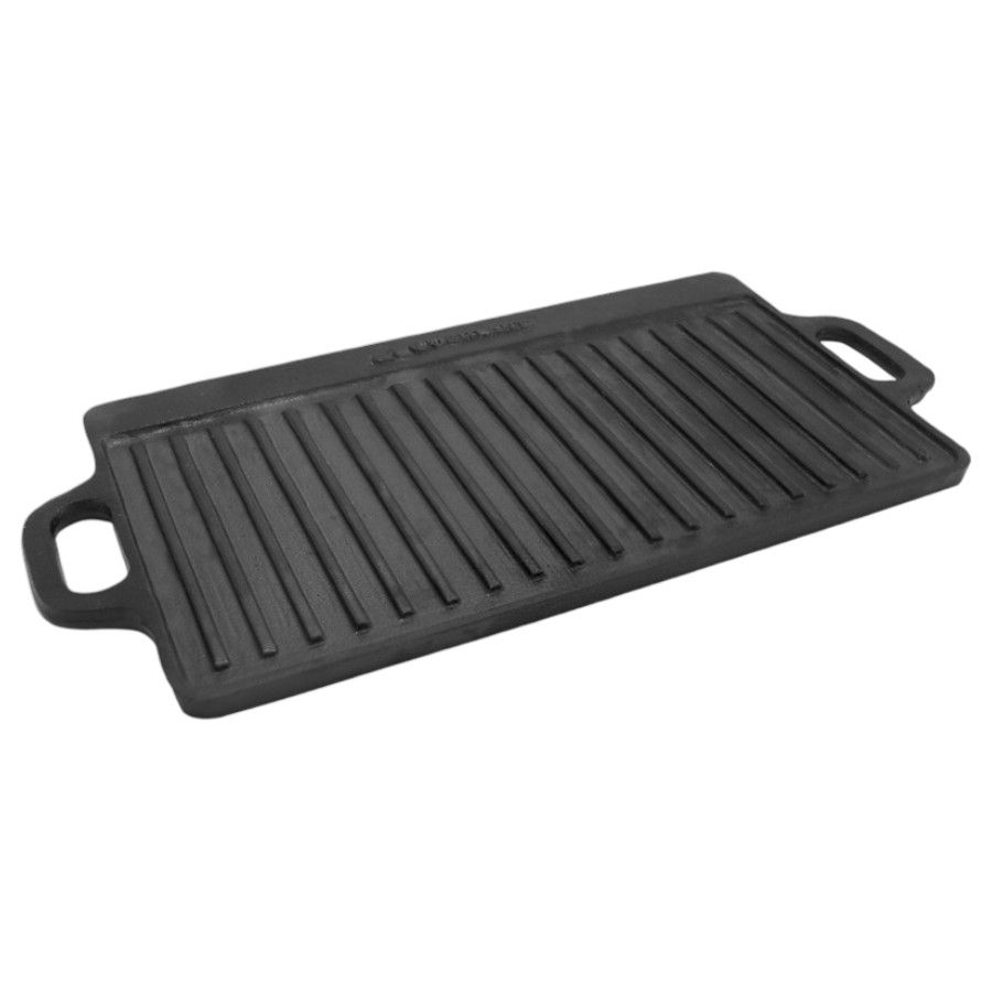 Grelha de ferro fundido Coghlans, placa para grelhar