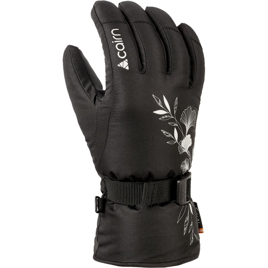Guantes de esquí Cairn Augusta C-Tex, mujer, negros