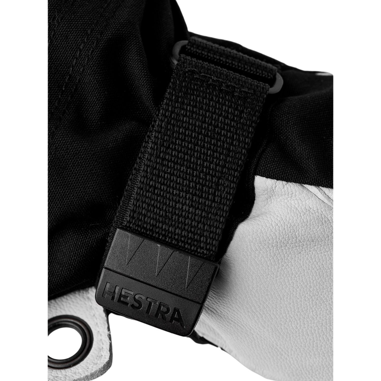 Guantes de esquí Hestra Heli Ski, Mujer, Negros