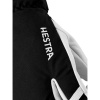 Guanti da sci a 3 dita Hestra Army Leather Heli, nero