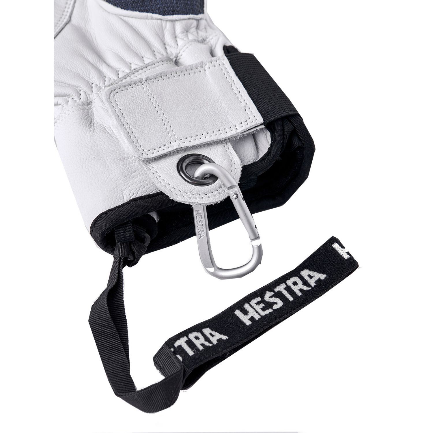 Guanti da sci a 3 dita Hestra Army Leather Patrol, navy