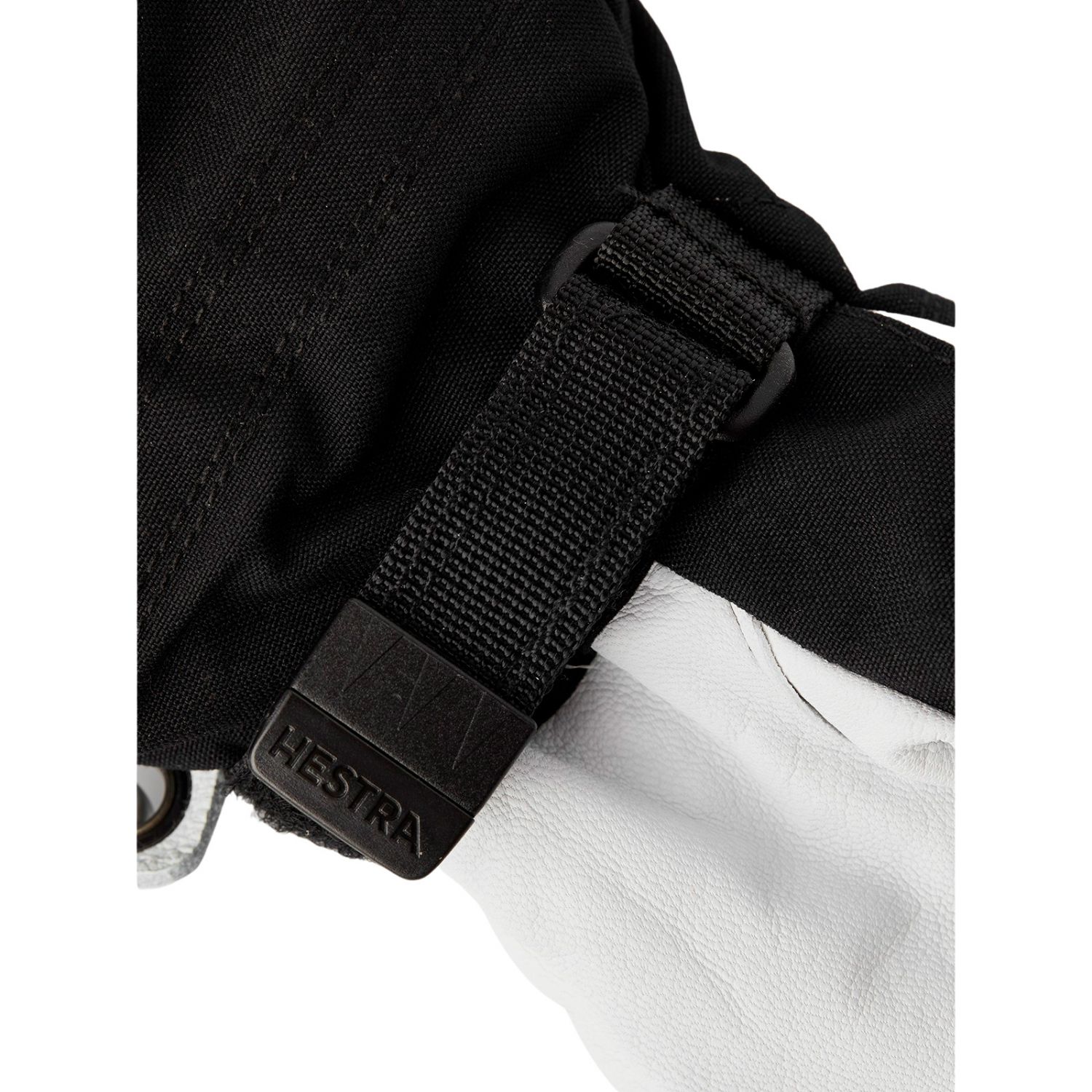 Guanti da sci Hestra Army Leather Heli, junior, nero