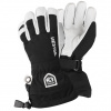Guanti da sci Hestra Army Leather Heli, junior, nero