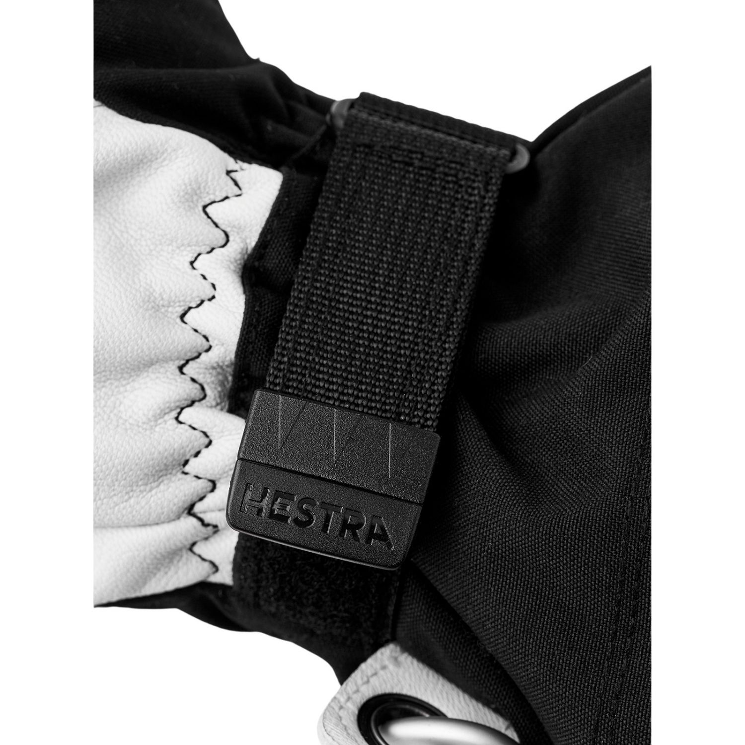 Guanti da sci Hestra Army Leather Heli, nero