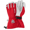 Guanti da sci Hestra Army Leather Heli, rosso