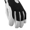 Guanti da sci Hestra Army Leather Patrol, donna, nero