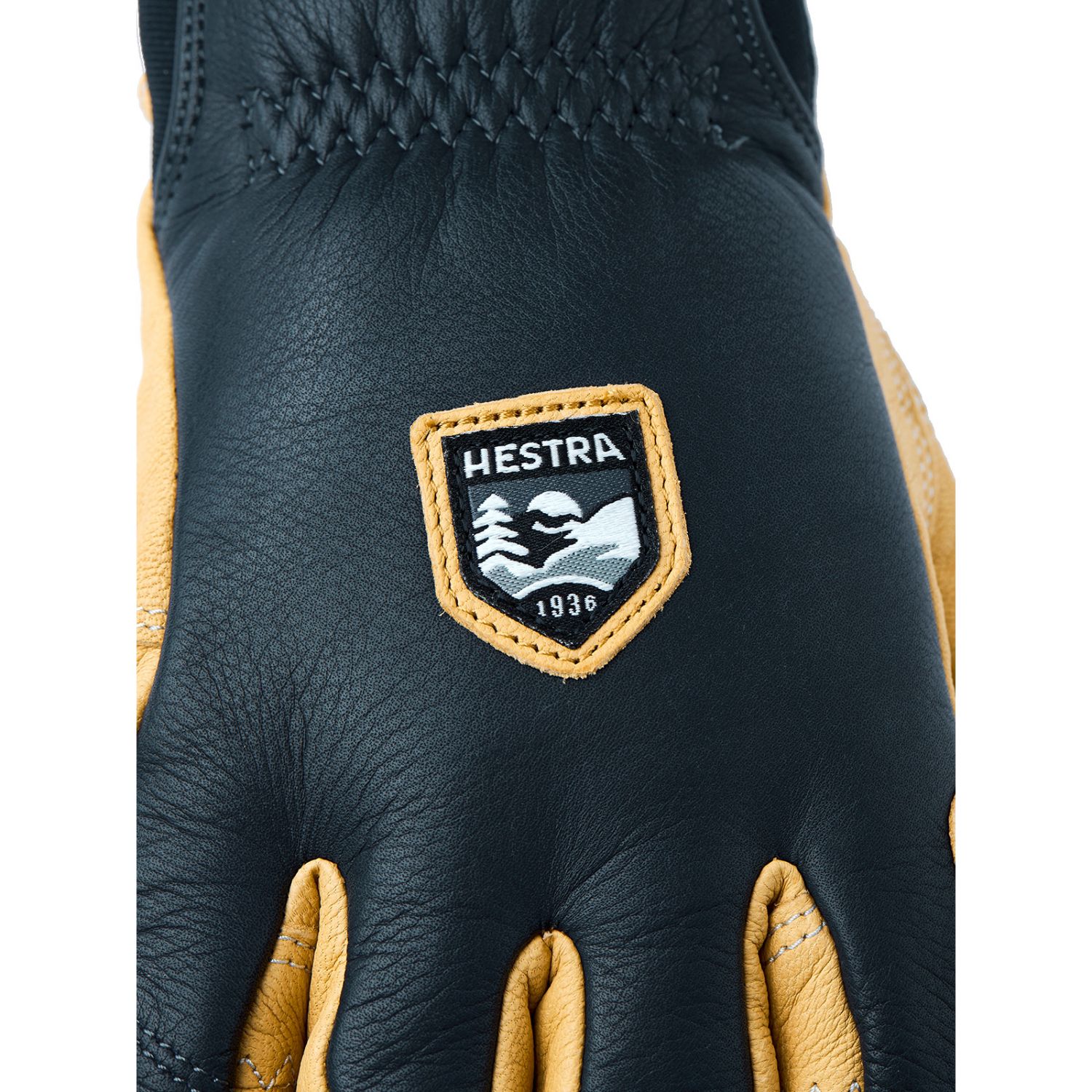 Guanti da sci Hestra Ergo Grip Incline, grigio/marrone