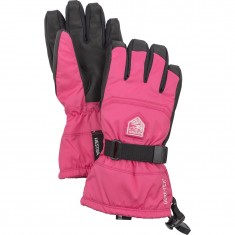 Guanti da sci Hestra Gore-Tex Gauntlet, junior, rosa