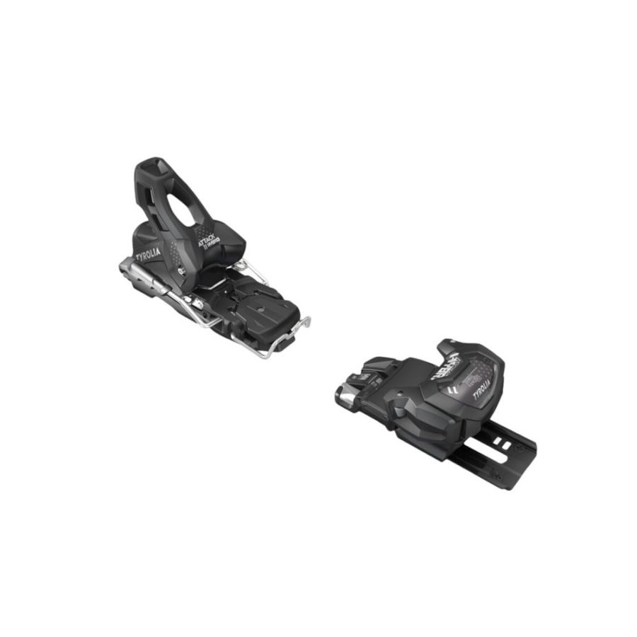 Head Attack Hybrid 11 MN/PT Brake 110, Skibindinger, Solid Black/Silver