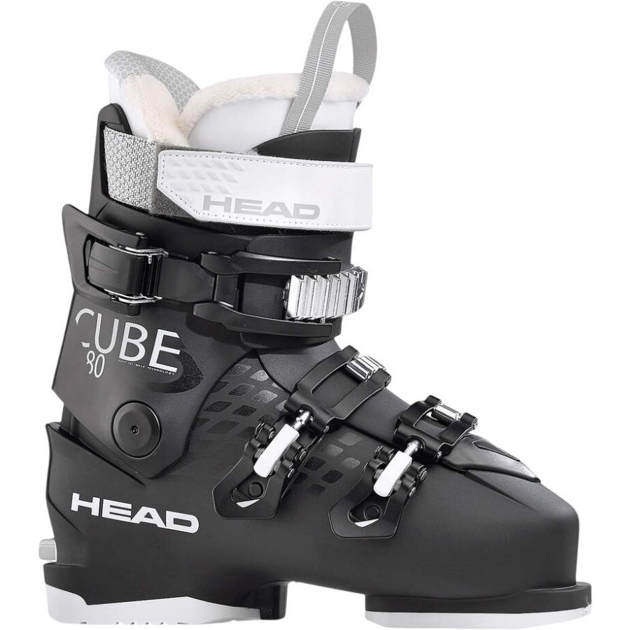 Head Cube 3 80 W, dámske lyžiarske topánky, čierne