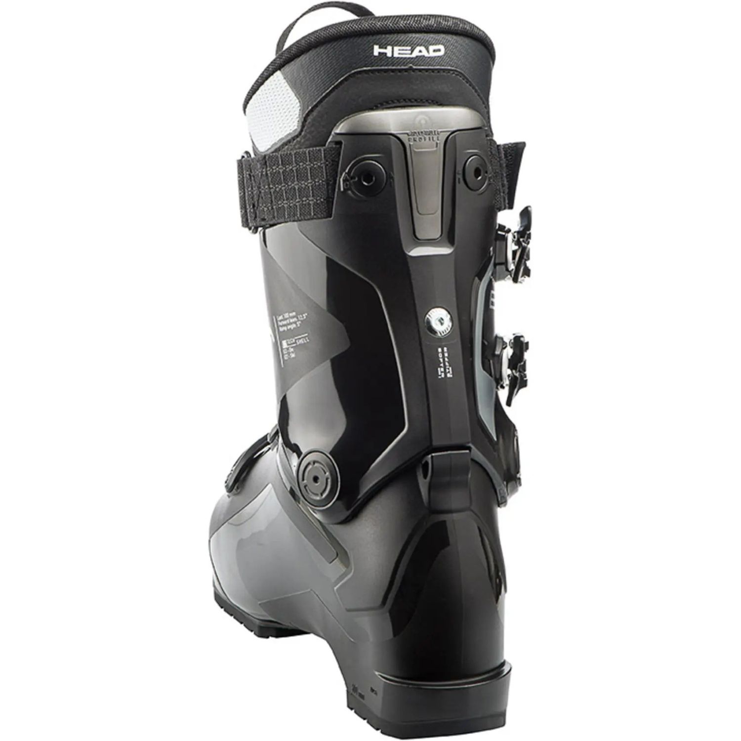 Head Edge 100 HV BOA, Skistøvler, Herre, Black/White