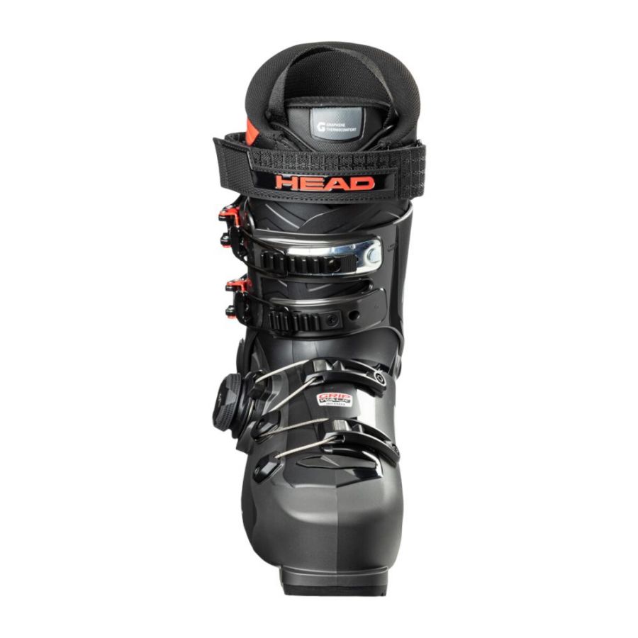 Head Edge 110 HV GW BOA, bota de esqui, masculino, cinza escuro