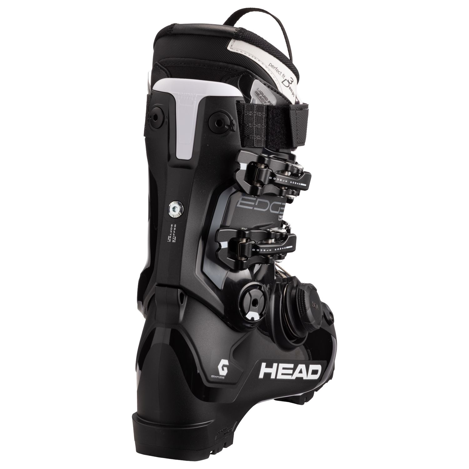 HEAD Edge 130 HV GW BOA, miesten laskettelumonot, musta