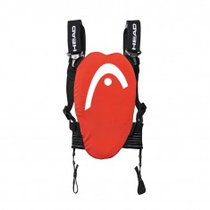 HEAD Flexor JR-Weste, Rückenschild, rot/schwarz