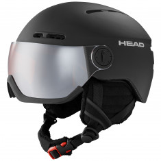 Head Knight, ski helm met vizier, zwart