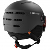 Head Knight, visor ski helmet, black