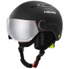 Head Mojo Visor MIPS, kask narciarski z daszkiem, juniorski, czarny