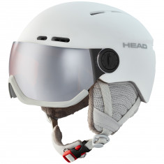 Head Queen, visor ski helmet, white