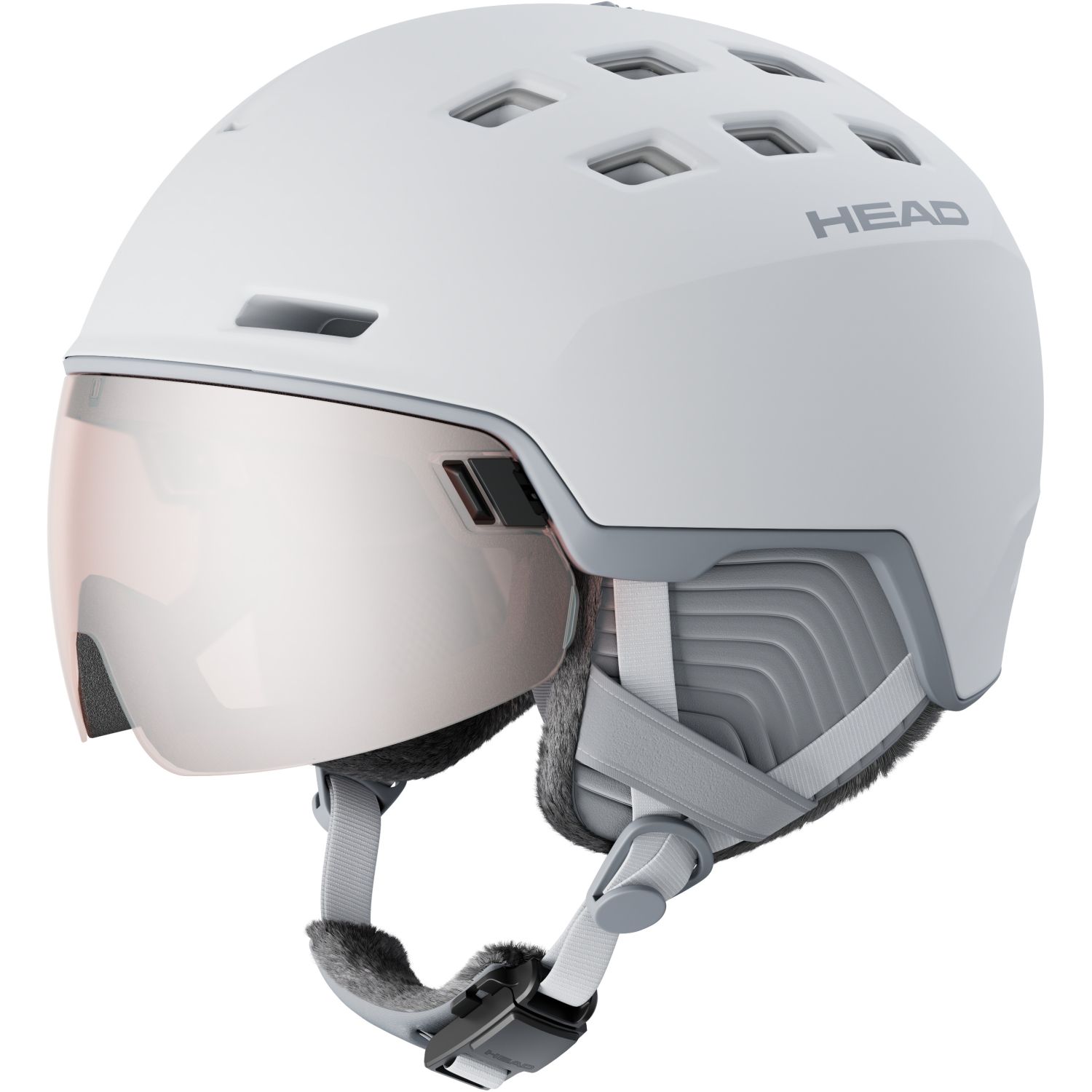 HEAD Rachel, casque de ski, femme, blanc