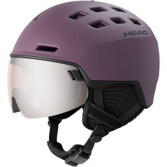 HEAD Rachel, ski helmet with visor, purple