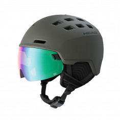 Head Radar 5K, kask narciarski z szyb?, zielony