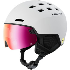 Head Radar 5K MIPS, Skihelm mit Visier, weiß