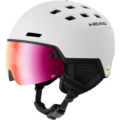 Head Radar 5K MIPS, Skihelm mit Visier, weiß
