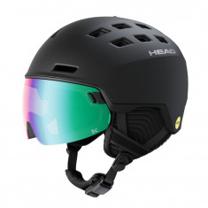 Head Radar 5K Photo MIPS, capacete de esqui com viseira, preto
