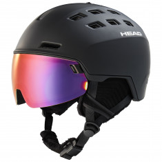 Head Radar 5K Pola, casque de ski à visière, noir