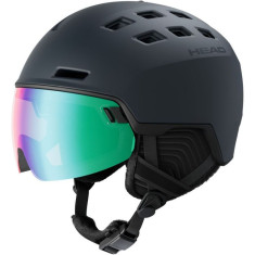 Head Radar Photo, kask narciarski z szyb?, ciemnoszary