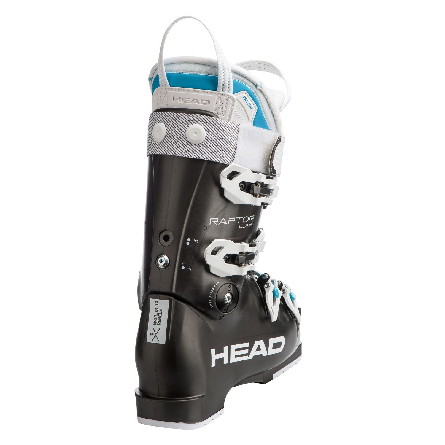 HEAD Raptor WCR 95 W PV, skistøvler, grå