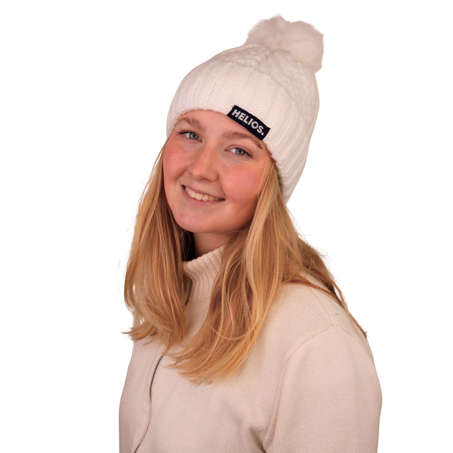 Helios Anni, bonnet, blanc
