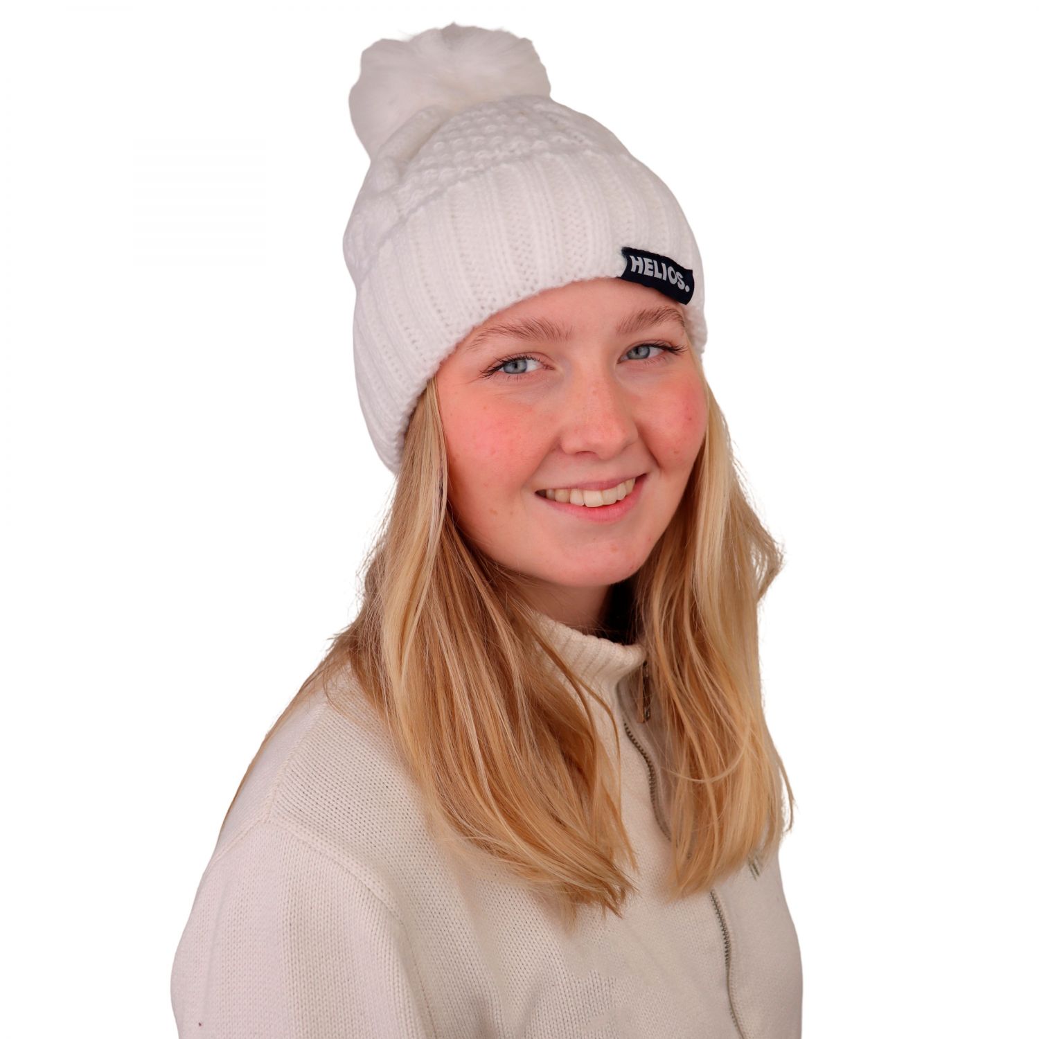 Helios Anni, bonnet, blanc