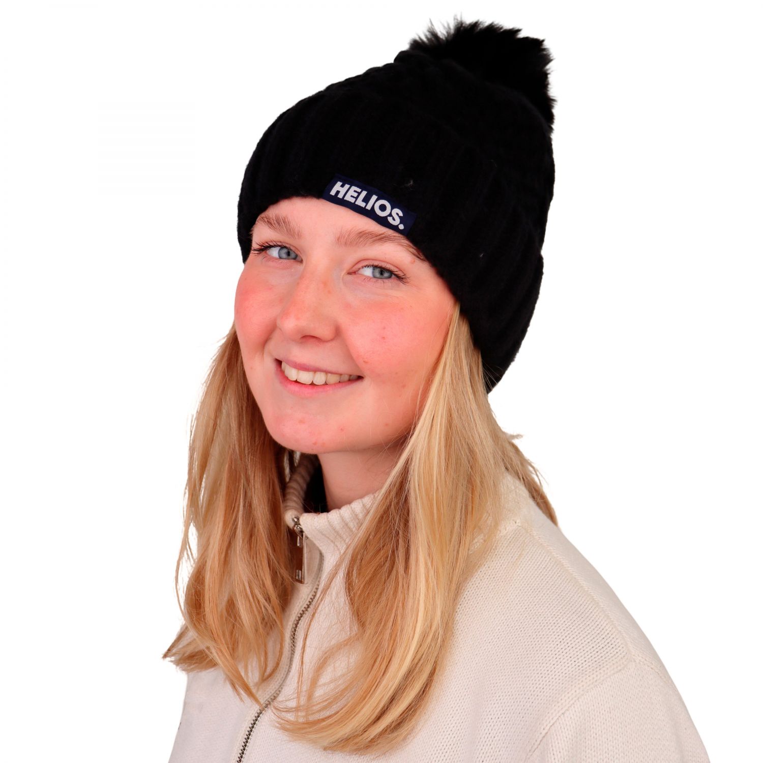 Helios Anni, bonnet, noir