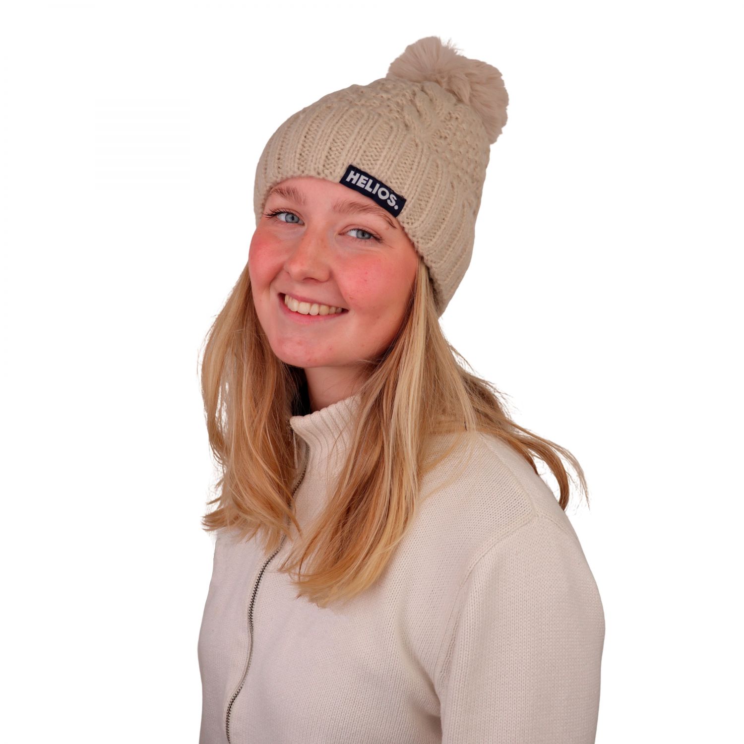 Helios Anni, gorro, bege