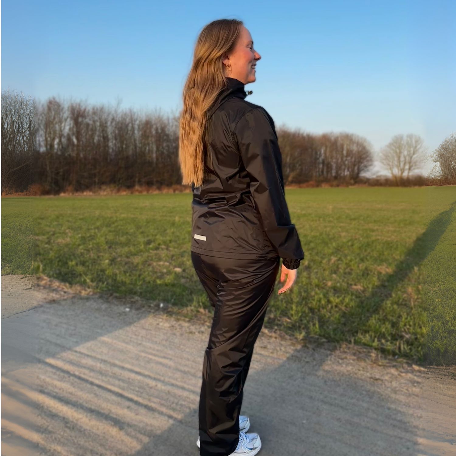 Helios Arctic, rain jacket, women, black