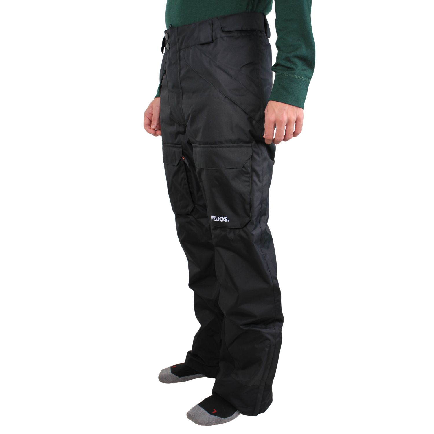 Helios Blaze, ski broek, meneer, zwart