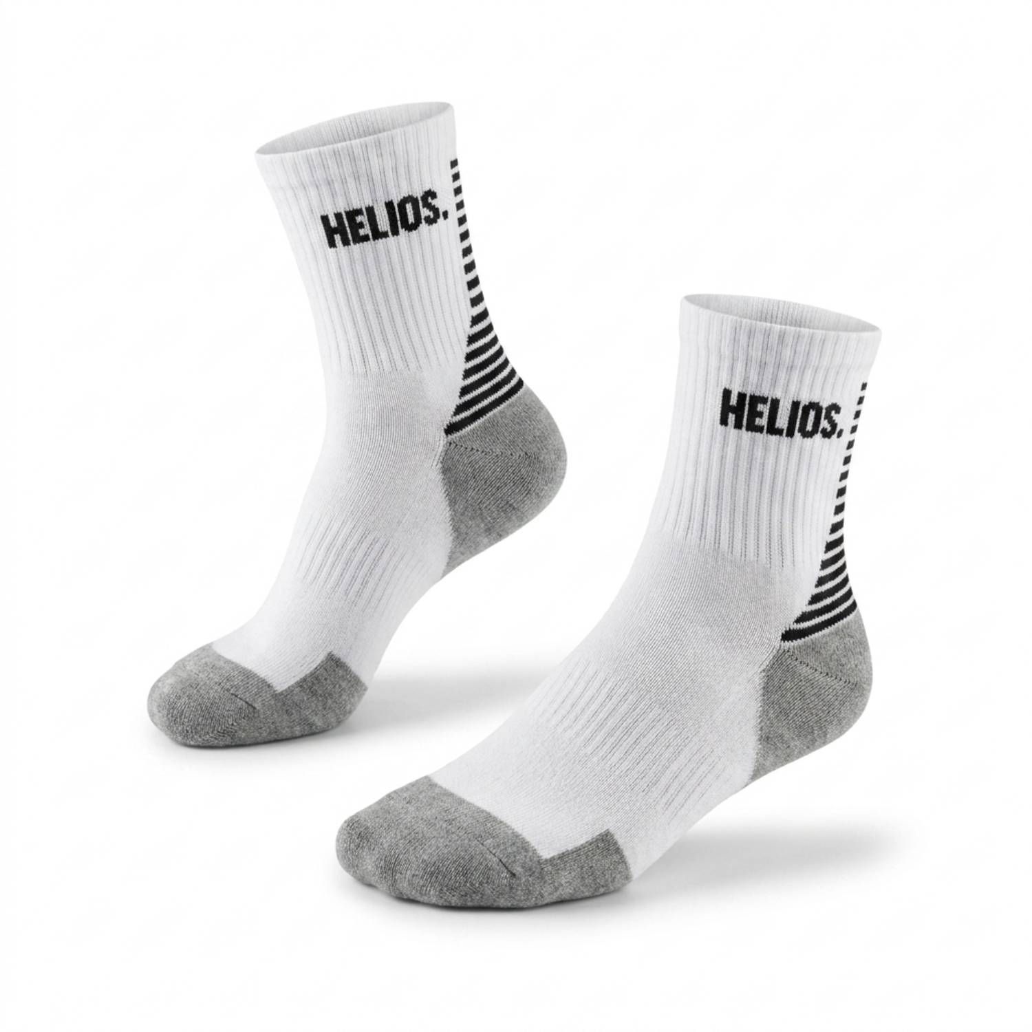 HELIOS Coolmax bežecké ponožky, 2 páry, biele