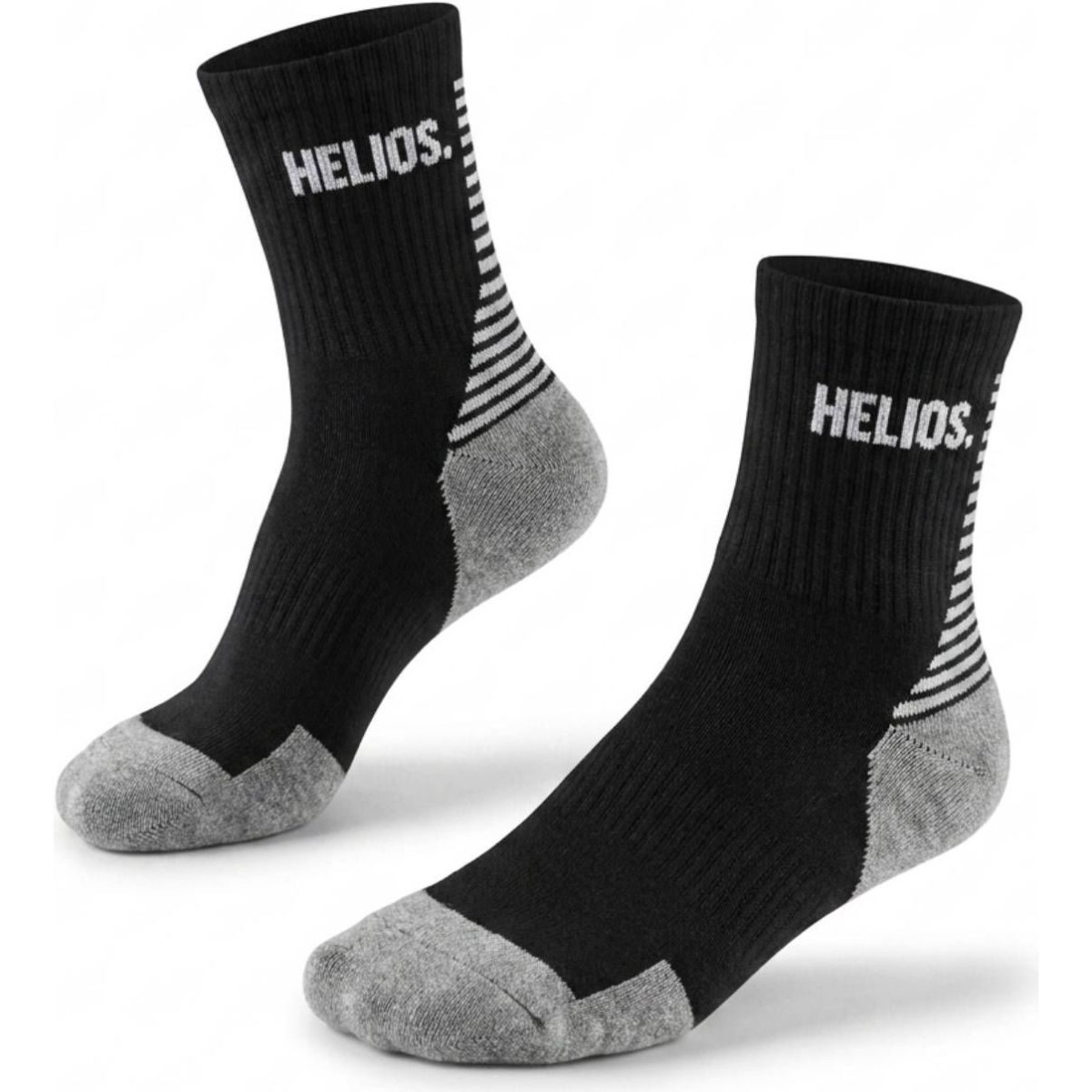 HELIOS Coolmax, Löparstrumpor, Svart