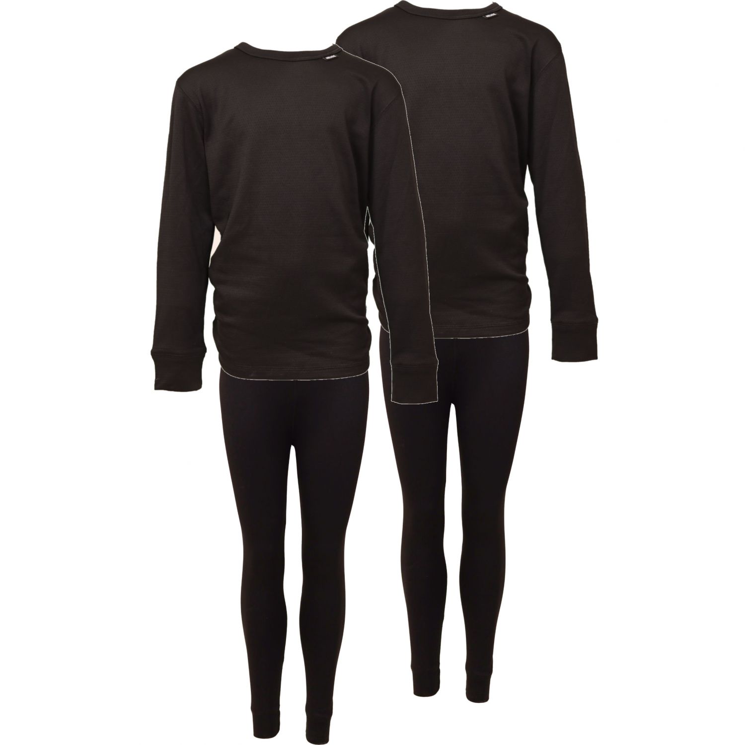 Helios Essential, baselayer, junior, black, 2 sets