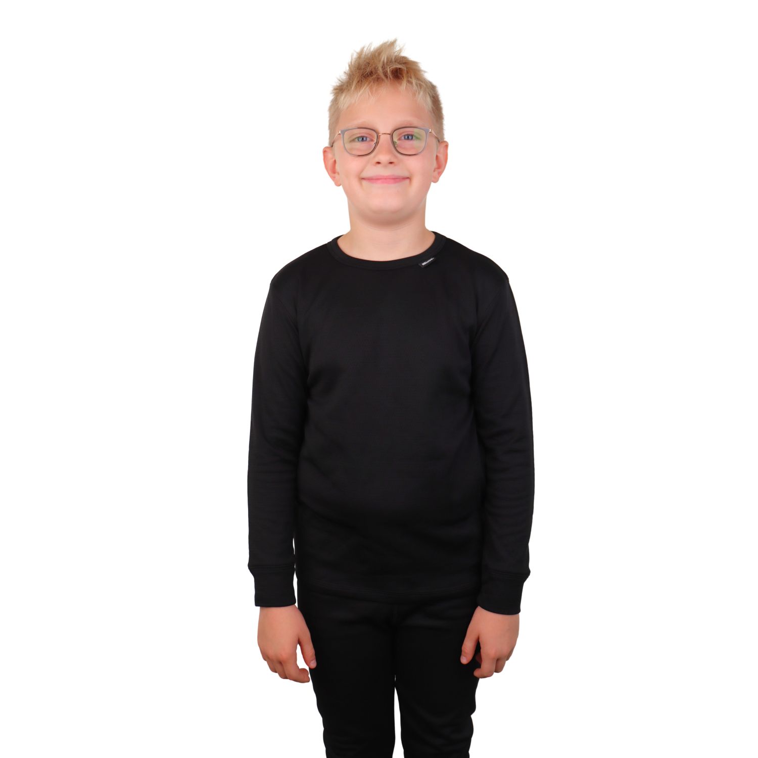 Helios Essential, baselayer, junior, black, 2 sets