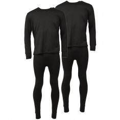 Helios Essential, biancheria intima da sci, uomo, nero, 2 set