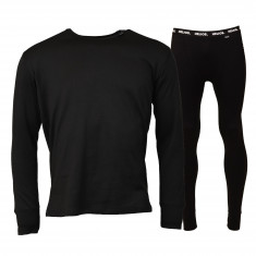 Helios Essential, biancheria intima da sci, uomo, nero