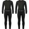 Helios Essential, skiondergoed, junior, zwart, 2 sets