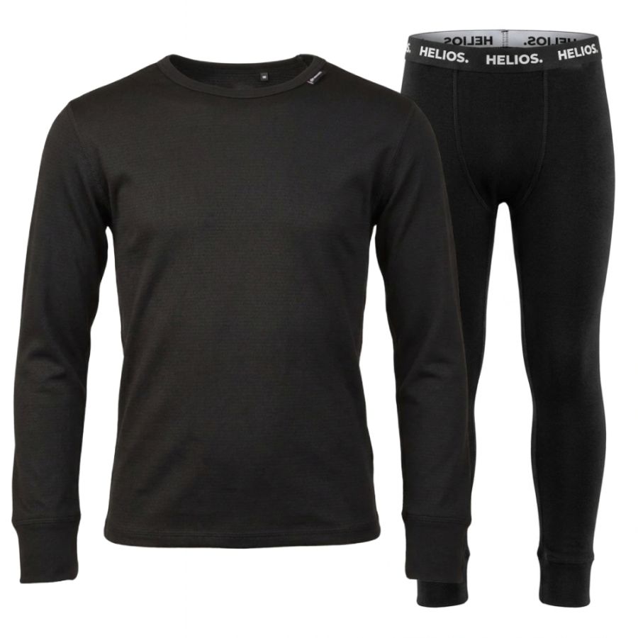 Helios Essential, skiundertøj, junior, sort